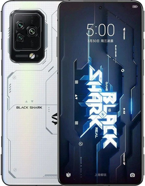 Смартфон Xiaomi Black Shark 5 Pro 12GB/256GB (белый) - фото