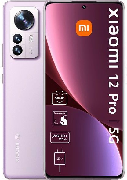 Смартфон Xiaomi 12 Pro 8GB/256GB фиолетовый (международная версия) - фото