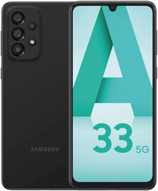 Смартфон Samsung Galaxy A33 5G 6GB/128GB черный (SM-A336B/DSN) - фото