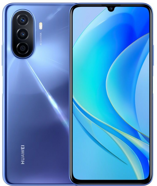 Смартфон Huawei nova Y70 4GB/128GB (кристально-синий) - фото