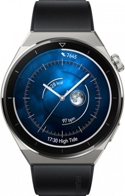Смарт-часы Huawei Watch GT 3 Pro Titanium 46 мм (серый/черный) - фото2