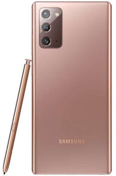 Смартфон Samsung Galaxy Note20 5G 8Gb/256Gb Bronze (SM-N981N) - фото2