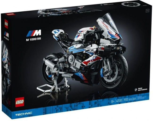 Конструктор LEGO Technic 42130 BMW M 1000 RR - фото