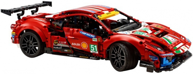 Конструктор LEGO Technic 42125 Ferrari 488 GTE AF Corse 51 - фото2