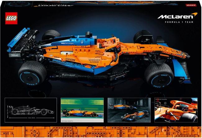 Конструктор LEGO Technic 42141 Гоночный автомобиль McLaren Formula 1 - фото2