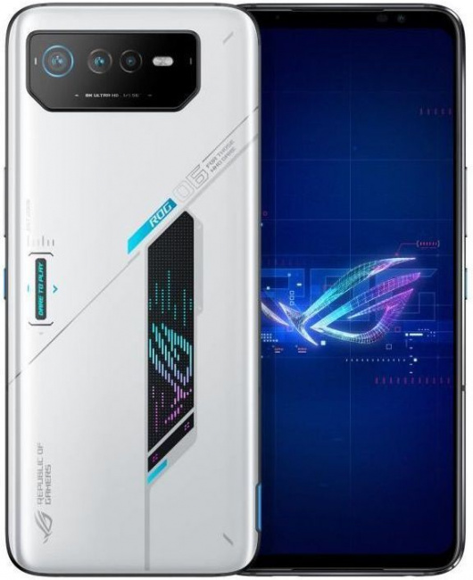 Смартфон Asus ROG Phone 6 16GB/512GB (белый) - фото