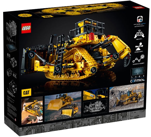 Конструктор LEGO Technic 42131 Бульдозер Cat D11 с ДУ - фото2