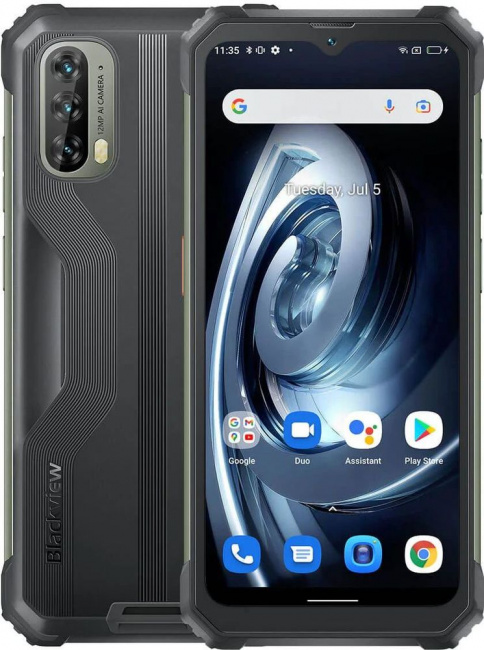 Смартфон Blackview BV7100 (черный) - фото