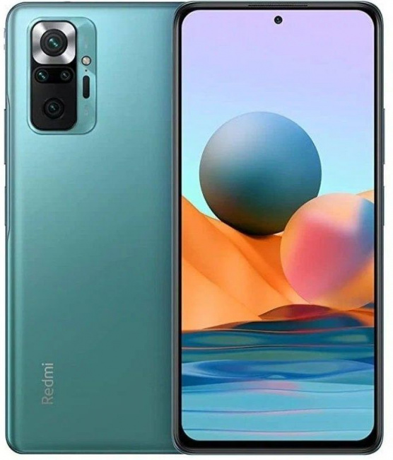 Смартфон Redmi Note 10 Pro 8Gb/256Gb зеленый (международная версия)