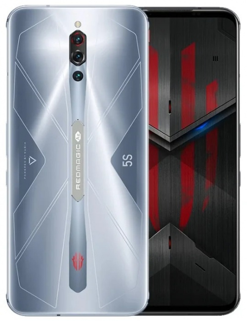 Смартфон Nubia RedMagic 5S 16Gb/256Gb Silver (Global Version) - фото
