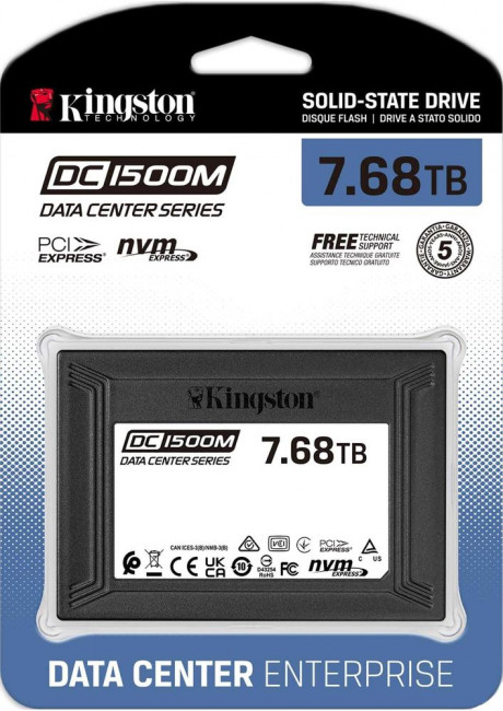 SSD Kingston DC1500M 7.68TB SEDC1500M/7680G - фото3