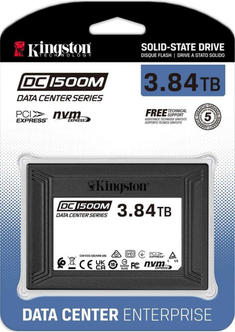 SSD Kingston DC1500M 3.84TB SEDC1500M/3840G - фото3