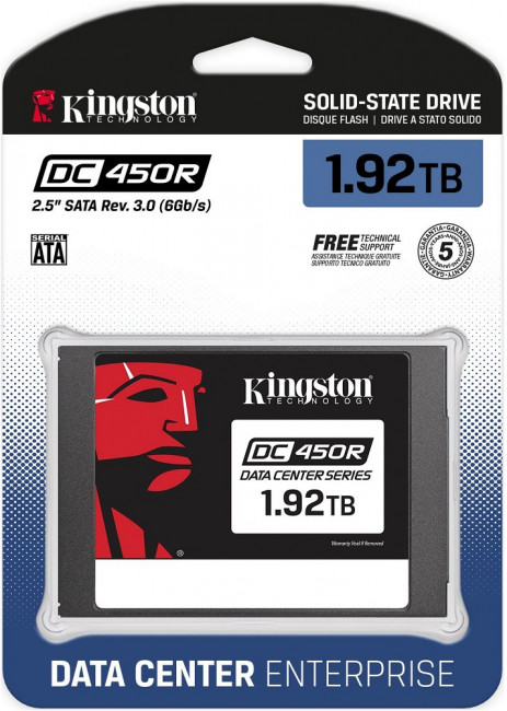 Жесткий диск SSD Kingston DC450R (SEDC450R/1920G) 1920Gb - фото3