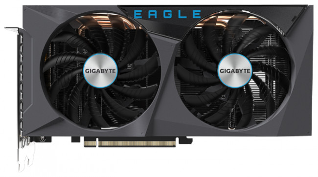 Видеокарта Gigabyte GeForce RTX 3060 Ti Eagle OC 8G GV-N306TEAGLE OC-8GD (Rev 2.0) - фото