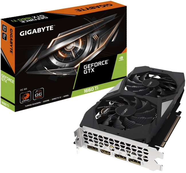 Видеокарта Gigabyte GV-N166TOC-6GD GeForce GTX 1660 Ti 6GB GDDR6 192bit - фото6