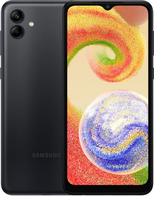 Смартфон Samsung Galaxy A04 4GB/64GB черный (SM-A045F/DS) - фото