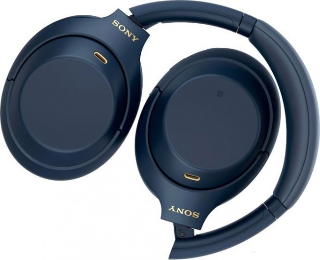 Наушники Sony WH-1000XM4 (синий) - фото5