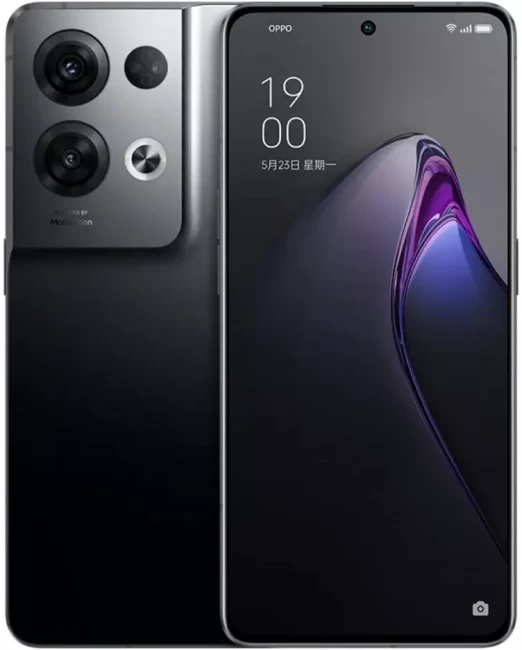 Смартфон Oppo Reno8 Pro+ 12GB/256GB (черный) - фото