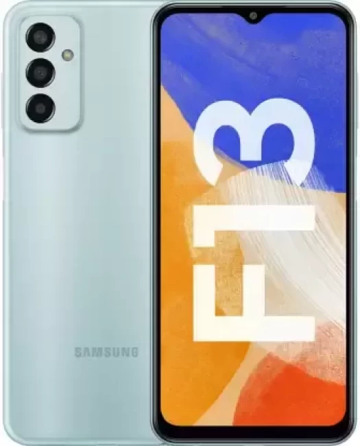 Смартфон Samsung Galaxy F13 4GB/64GB синий водопад (SM-E135F/DS) - фото