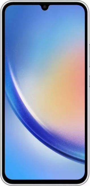 Смартфон Samsung Galaxy A34 5G 8GB/128GB серебристый (SM-A346E/DSN) - фото2