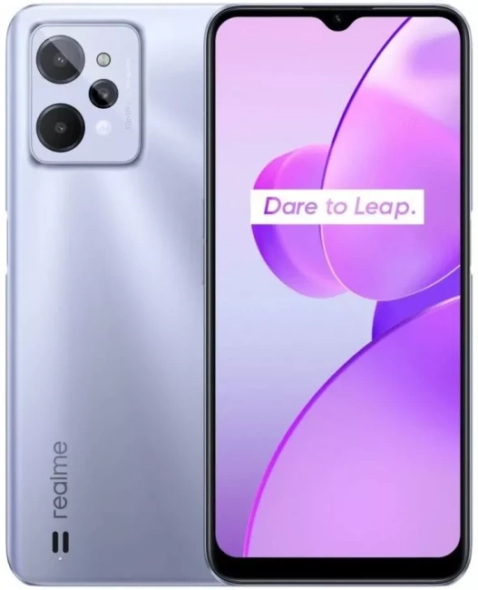 Смартфон Realme C31 RMX3501 4GB/64GB серебристый (международная версия) - фото