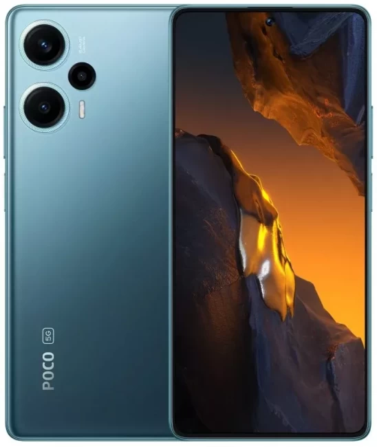 Смартфон POCO F5 8GB/256GB синий (международная версия) - фото