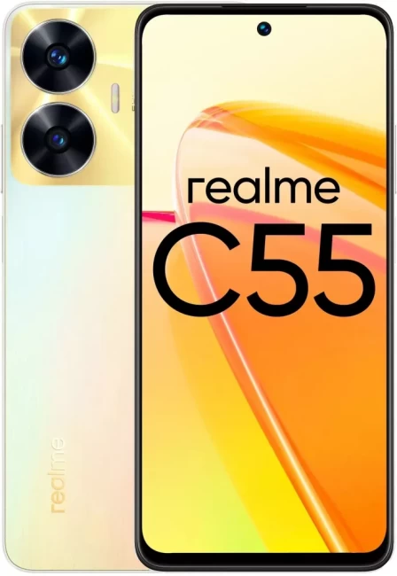 Смартфон Realme C55 8GB/256GB с NFC перламутровый (международная версия) - фото