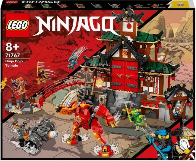 Конструктор LEGO Ninjago 71767 Храм-додзе ниндзя - фото