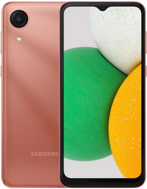 Смартфон Samsung Galaxy A03 Core 2GB/32GB бронзовый (SM-A032F/DS) - фото