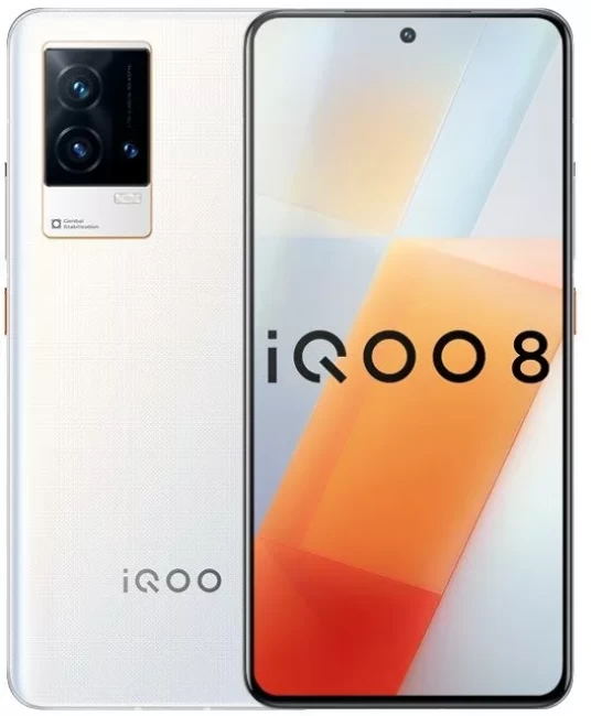 Смартфон Vivo iQoo 8 5G 12GB/256GB (белый) - фото