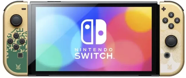 Игровая приставка Nintendo Switch OLED + The Legend of Zelda - фото2