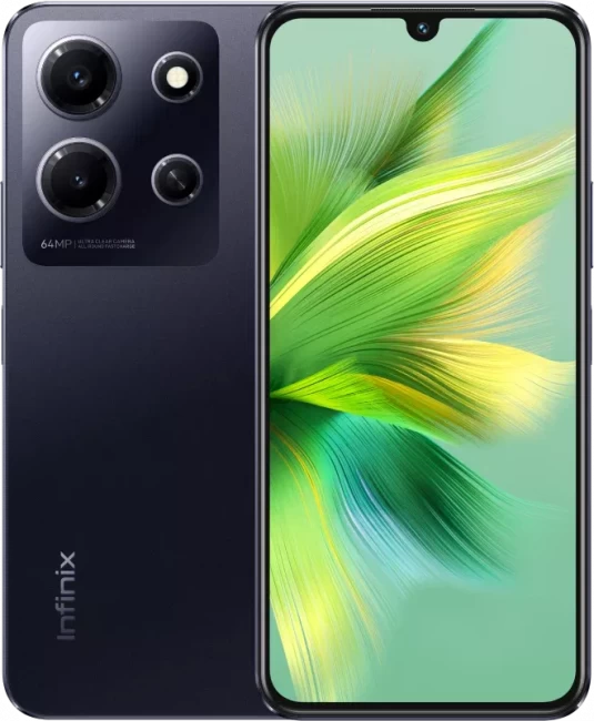 Смартфон Infinix Note 30i 8GB/256GB (обсидиановый черный) - фото