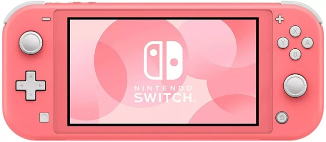 Игровая приставка Nintendo Switch Lite Coral - фото