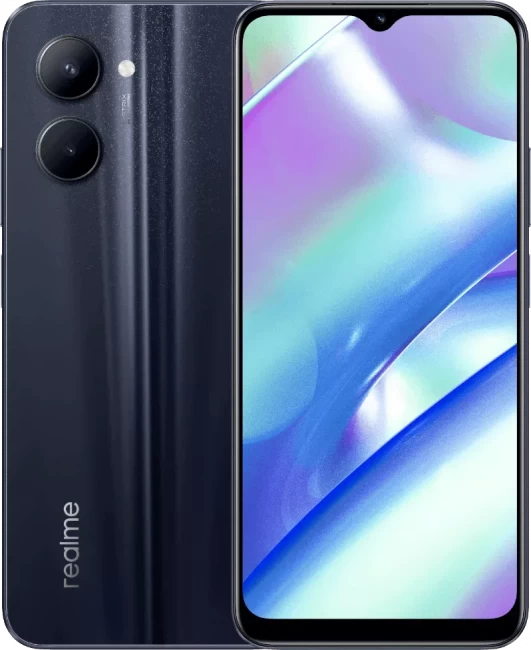 Смартфон Realme C33 RMX3624 4GB/128GB черный (международная версия) - фото