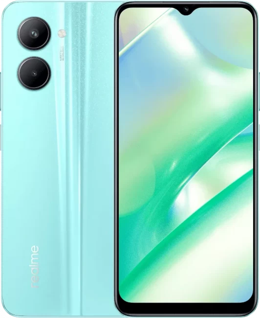 Смартфон Realme C33 RMX3624 4GB/128GB голубой (международная версия) - фото