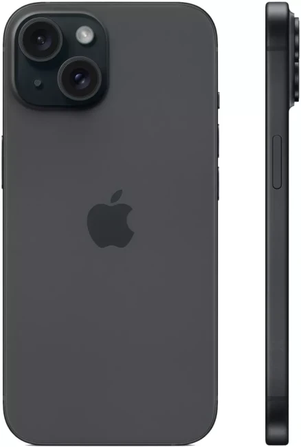 Смартфон Apple iPhone 15 128GB (черный) - фото2