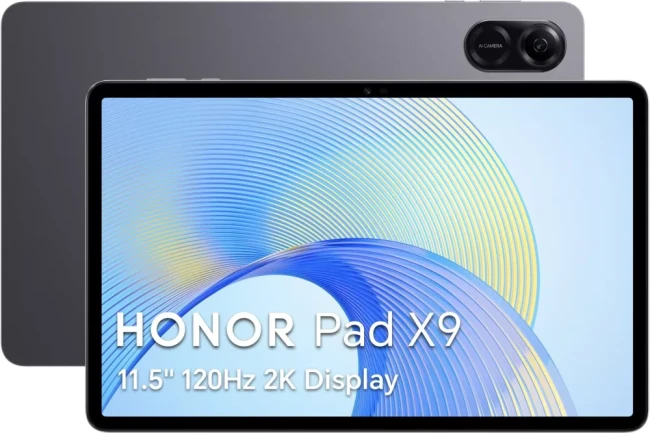 Планшет HONOR Pad X9 ELN-W09 4GB/128GB (космический серый) - фото