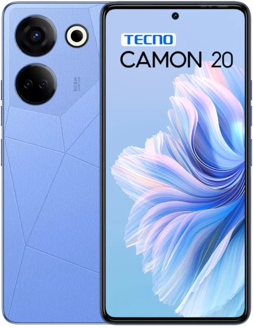 Смартфон Tecno Camon 20 8GB/256GB (синий) - фото