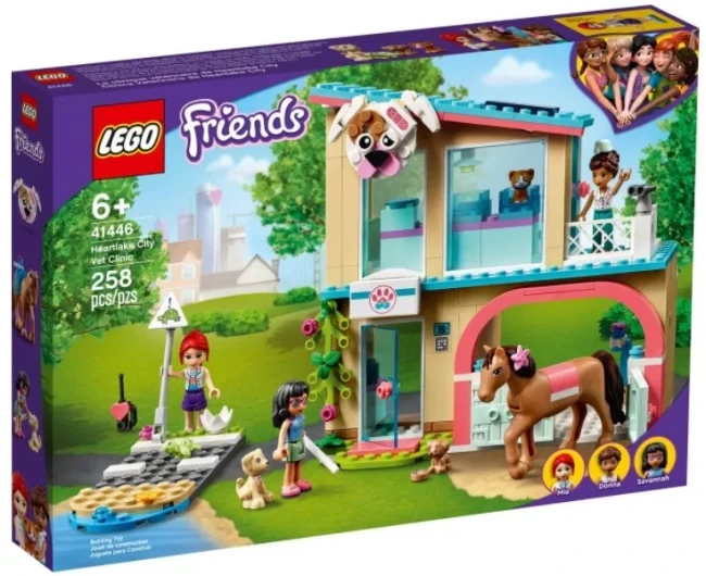 Конструктор LEGO Friends 41446 Ветеринарная клиника Хартлейк-Сити - фото