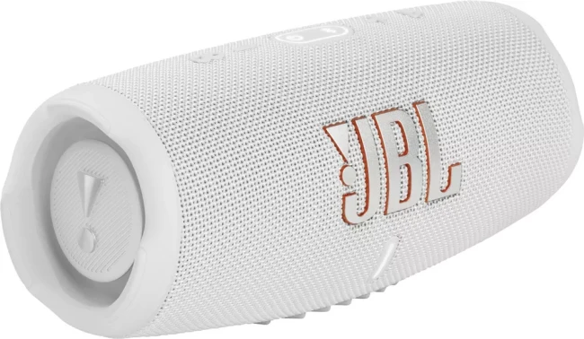 Портативная акустика JBL Charge 5 White - фото