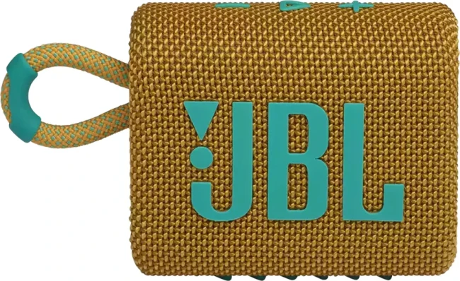 Портативная акустика JBL Go 3 Yellow - фото2