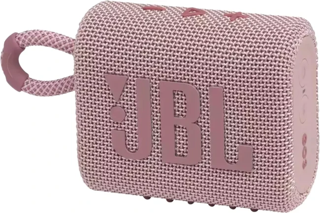 Портативная акустика JBL Go 3 Pink - фото