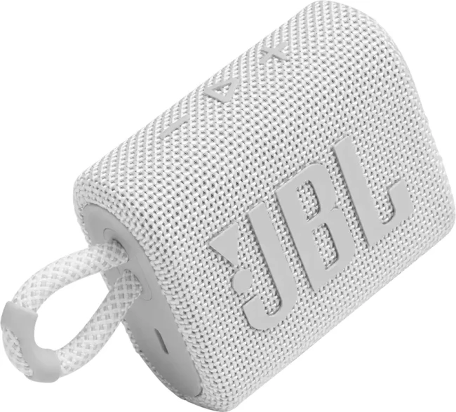 Портативная акустика JBL Go 3 White - фото6