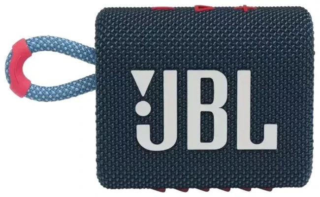 Портативная акустика JBL Go 3 Blue/Pink - фото2