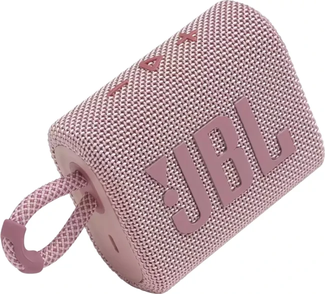 Портативная акустика JBL Go 3 Pink - фото6