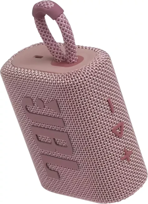 Портативная акустика JBL Go 3 Pink - фото7