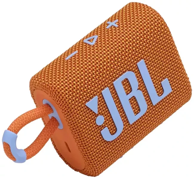 Портативная акустика JBL Go 3 Orange - фото6