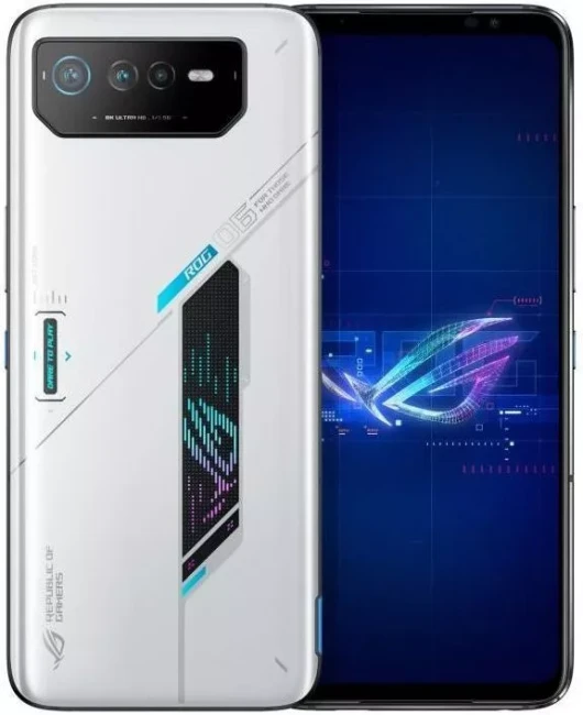 Смартфон Asus ROG Phone 6 8GB/128GB (белый) - фото