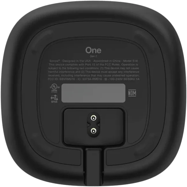 Умная колонка Sonos One Gen 2 (черный) - фото6