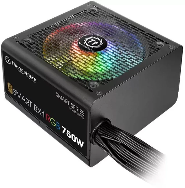 Блок питания Thermaltake Smart BX1 RGB 750W (SP-750AH2NKB-2) - фото2